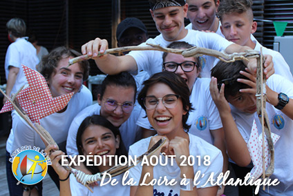 Expédition août 2018 : De la Loire à l’Atlantique