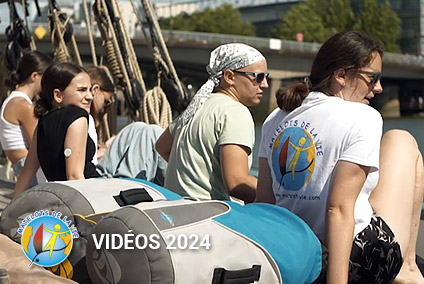 Vidéos des matelots de la vie en 2024